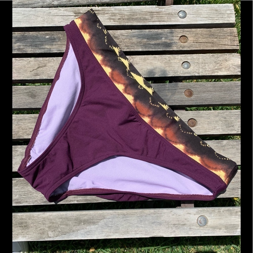 Athleta purple plum‎ bikini bottom